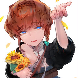 This is a pixiv picture whose title is ゴッホちゃん実装記念日絵.