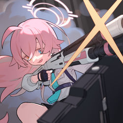 This is a pixiv picture whose title is ホシノ.