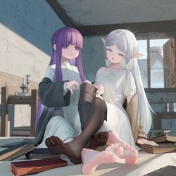 This is a pixiv picture whose title is フリーレン.
