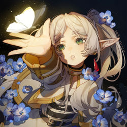 This is a pixiv picture whose title is 芙莉莲.