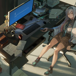 This is a pixiv picture whose title is Zzzzz.