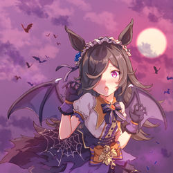 This is a pixiv picture whose title is [ウマ娘] ハロウィンライス.