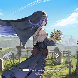 This is a pixiv picture whose title is Skeb49.