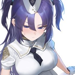 This is a pixiv picture whose title is ちら見せユウカ.