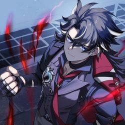 This is a pixiv picture whose title is リオセスリ生誕祭2023.