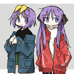This is a pixiv picture whose title is twins.