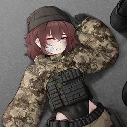 This is a pixiv picture whose title is In danger.