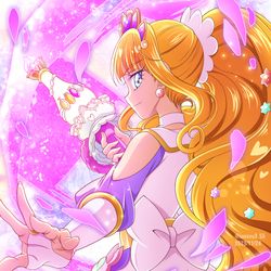 This is a pixiv picture whose title is キュアフィナーレ誕生日記念2023.