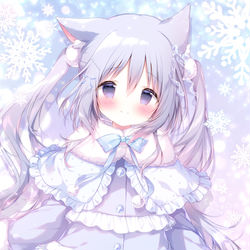 This is a pixiv picture whose title is 🌨️.