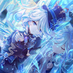 This is a pixiv picture whose title is 「ボクの正義｜ボクの罪」.