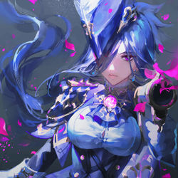 This is a pixiv picture whose title is clorinde.