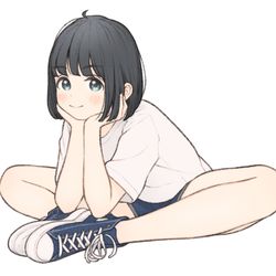 This is a pixiv picture whose title is (*´ω`*).