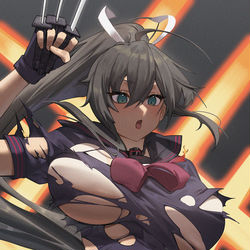 This is a pixiv picture whose title is 焰.
