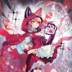 This is a pixiv picture whose title is 【FOW】REPLICANT: NYARLATHOTEP.