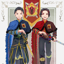 This is a pixiv picture whose title is 王様log3.