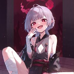 This is a pixiv picture whose title is 箭吹シュロ.