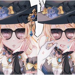 This is a pixiv picture whose title is Navia ♡.