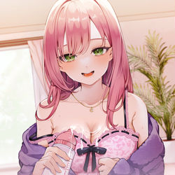 This is a pixiv picture whose title is 【お仕事】　ASMRジャケットイラスト担当しました！.