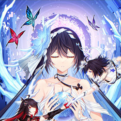 This is a pixiv picture whose title is 🦋.
