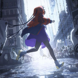 This is a pixiv picture whose title is NEUROMANCE.
