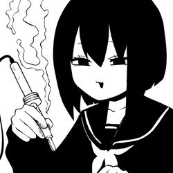 This is a pixiv picture whose title is はんだごてを使うみくりちゃん.