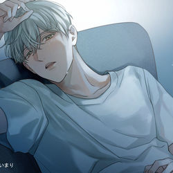 This is a pixiv picture whose title is 音声ジャケット.