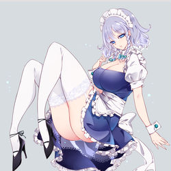 This is a pixiv picture whose title is 咲夜.