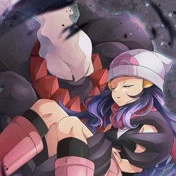 This is a pixiv picture whose title is 幸せな悪夢を.