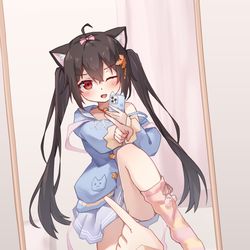 This is a pixiv picture whose title is 枫铃.