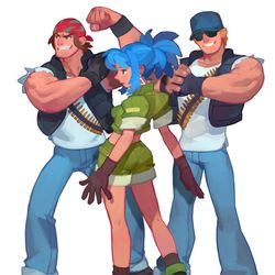 This is a pixiv picture whose title is Team IKARI.