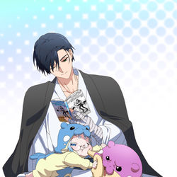 This is a pixiv picture whose title is タマVSタマ(？)withタマ.
