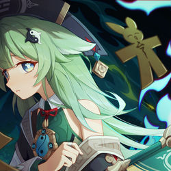 This is a pixiv picture whose title is Huohuo.