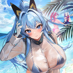 This is a pixiv picture whose title is helm.