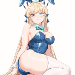 This is a pixiv picture whose title is トキ-Bunny.