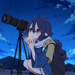 This is a pixiv picture whose title is 11月27日は飯綱丸龍の日.