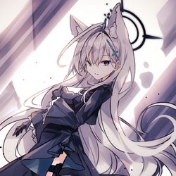 This is a pixiv picture whose title is ブルアカ.