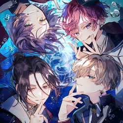 This is a pixiv picture whose title is 西の国.