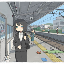 This is a pixiv picture whose title is イラストまとめ.