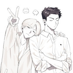 This is a pixiv picture whose title is exo_3.