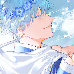 This is a pixiv picture whose title is Himmel.