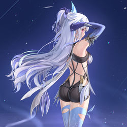 This is a pixiv picture whose title is Skirk.