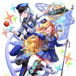 This is a pixiv picture whose title is 【お仕事】魔法使いと黒猫のウィズ.