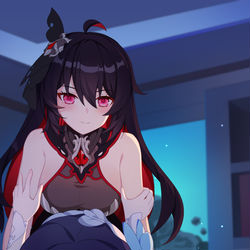This is a pixiv picture whose title is 希儿被希儿扑倒！.