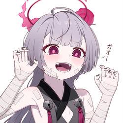 This is a pixiv picture whose title is ガオー.