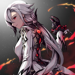 This is a pixiv picture whose title is 召使.
