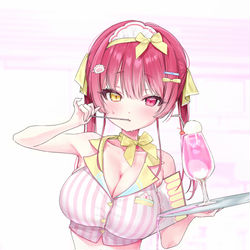 This is a pixiv picture whose title is maid marine.