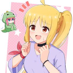 This is a pixiv picture whose title is 承モンぼっちちゃん＆私服虹夏ちゃん.