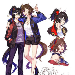 This is a pixiv picture whose title is 🅰️💃.