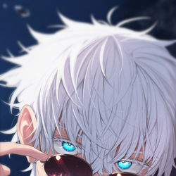 This is a pixiv picture whose title is 五条 悟.
