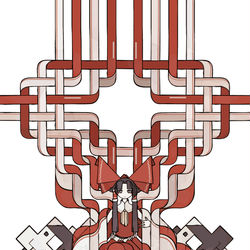 This is a pixiv picture whose title is 霊夢さん。.